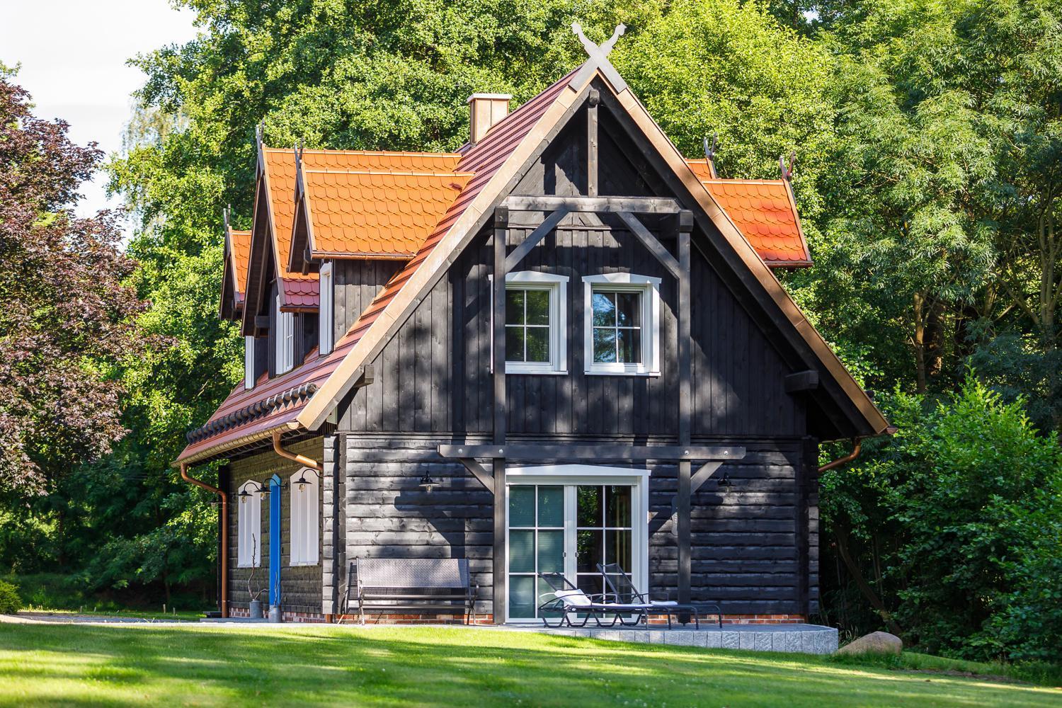 Spreewald Chalet Wohnung Spreeblick Kolonie  Buitenkant foto